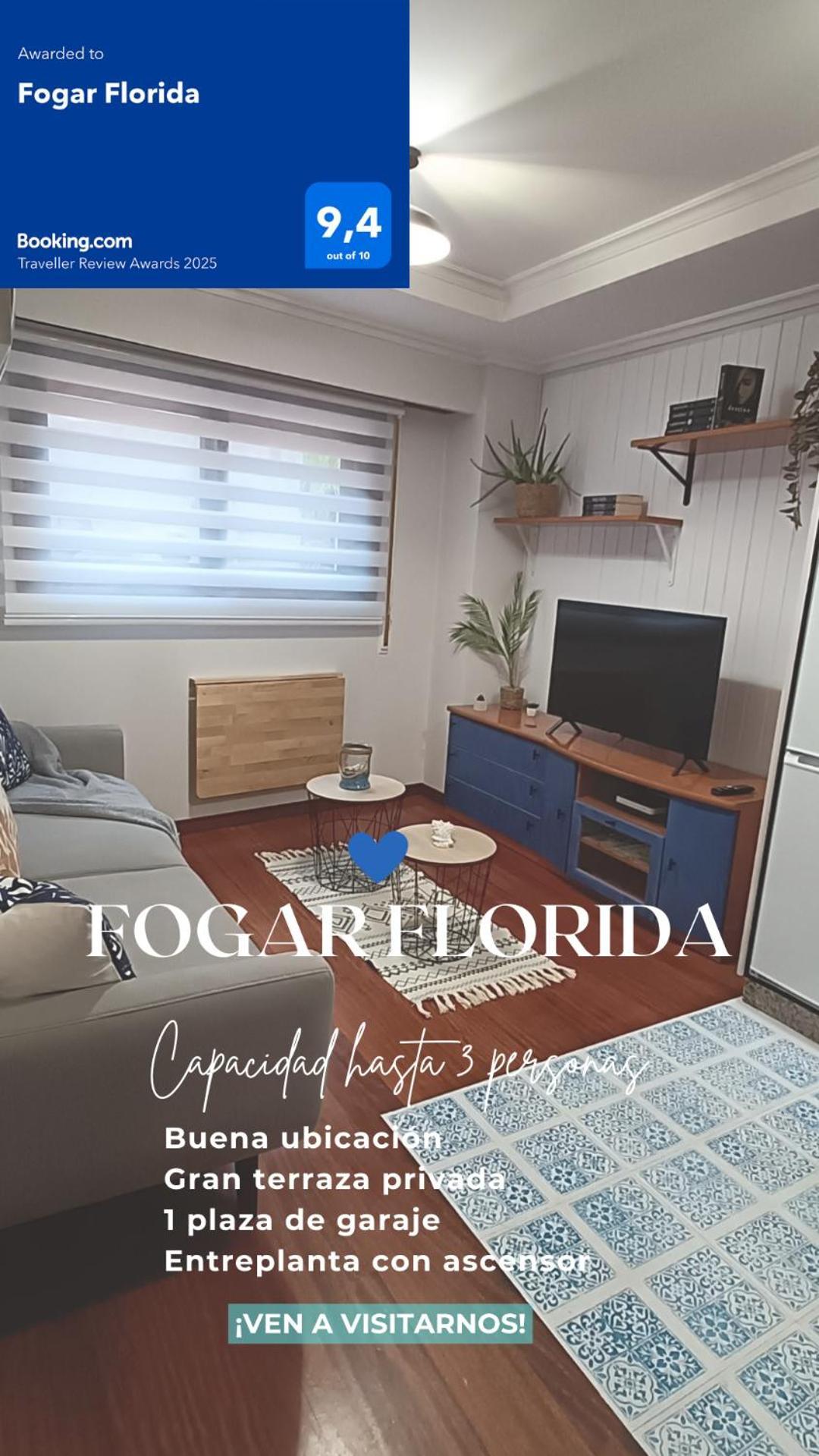Bonito Apto Petfriendly Con Gran Terraza Y Parking Ideal Para Teletrabajar Vigo Exterior foto